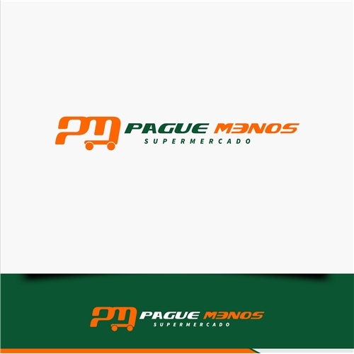 SUPERMERCADO PAGUE MENOS | Criação de Logo Para Outros