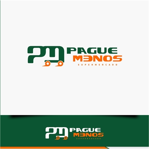 SUPERMERCADO PAGUE MENOS | Criação de Logo Para Outros