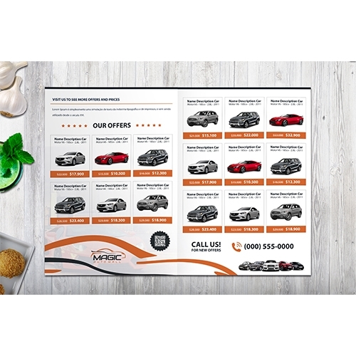 Magic Auto Mall | Criação de Folder Para Automotivo