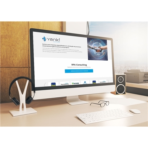 Yank! Solutions | Criação de Layout Web-Design Para Tecnologia & Ci...