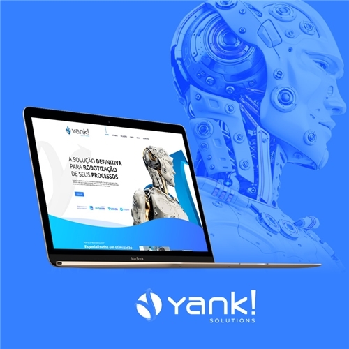 Yank! Solutions | Criação de Layout Web-Design Para Tecnologia & Ci...
