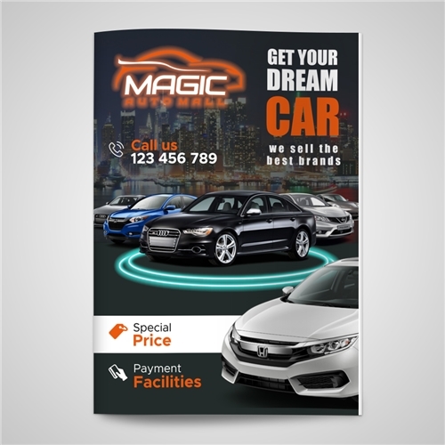 Magic Auto Mall | Criação de Folder Para Automotivo