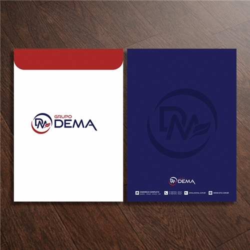 Grupo Dema | Criação de Logo e Papelaria (6 itens) Para Outros
