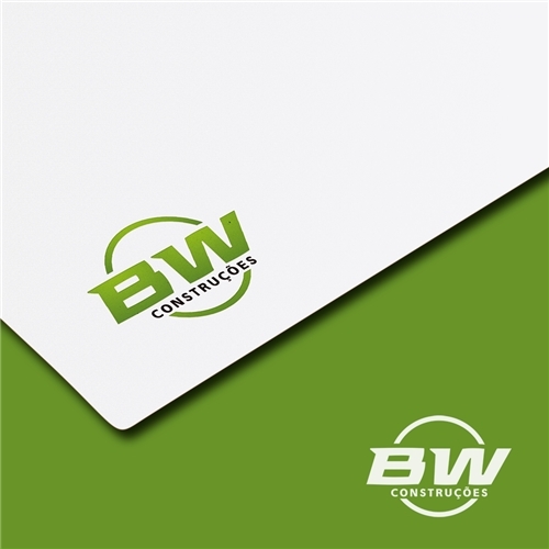 B.W CONSTRUÇÕES LTDA-ME | Criação de Logo e Papelaria (6 itens) Par...