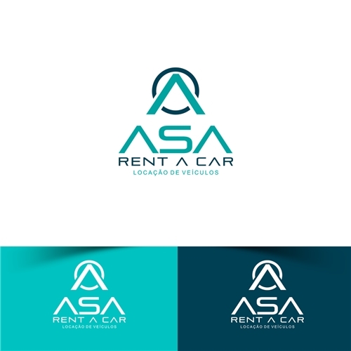 ASA RENT A CAR LOCAÇÃO DE VEÍCULOS Criação de Logo e Papelaria (6...