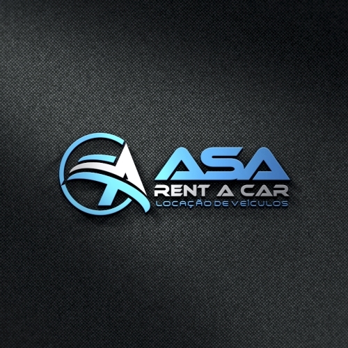 ASA RENT A CAR LOCAÇÃO DE VEÍCULOS Criação de Logo e Papelaria (6...