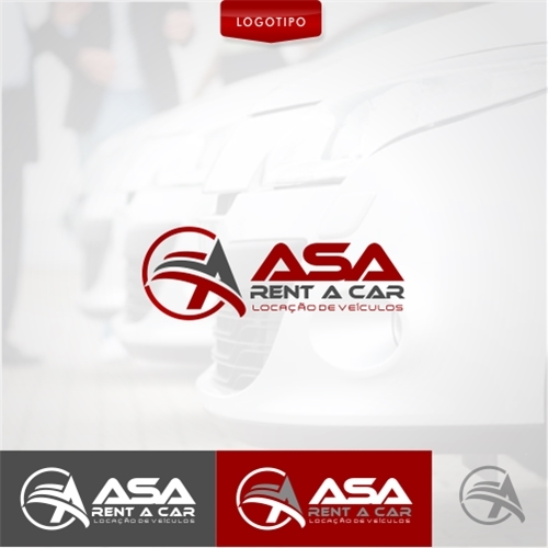 ASA RENT A CAR LOCAÇÃO DE VEÍCULOS Criação de Logo e Papelaria (6...