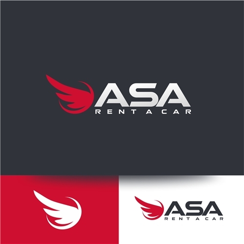 ASA RENT A CAR LOCAÇÃO DE VEÍCULOS Criação de Logo e Papelaria (6...