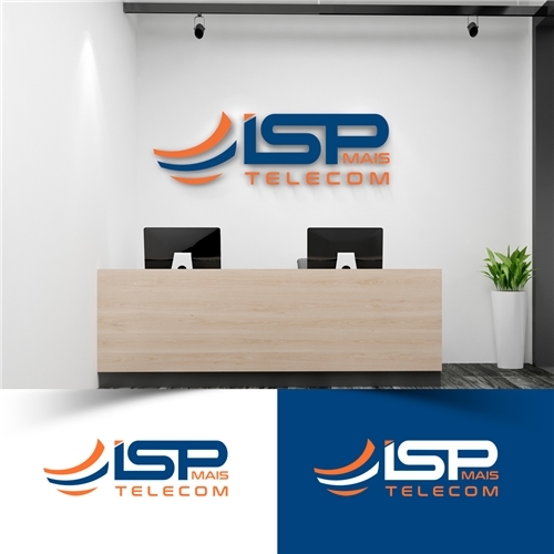 ISP Mais Telecom Ltda EPP | Criação de Logo Para Outros