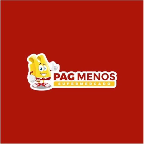 PAG MENOS SUPERMERCADO LTDA | Criação de Logo e Papelaria (6 itens)...