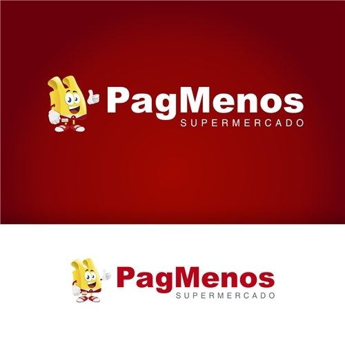 PAG MENOS SUPERMERCADO LTDA | Criação de Logo e Papelaria (6 itens)...