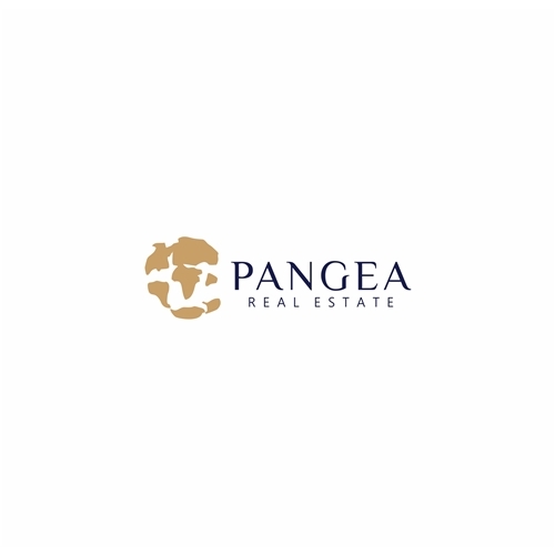 PANGEA REAL ESTATE Criação de Logo Para Imóveis