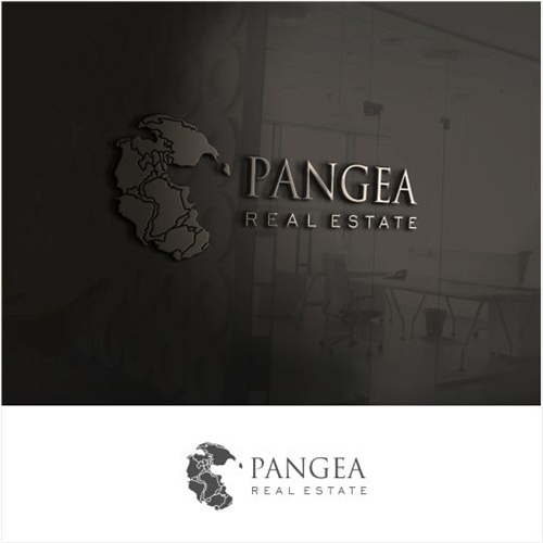 PANGEA REAL ESTATE Criação de Logo Para Imóveis