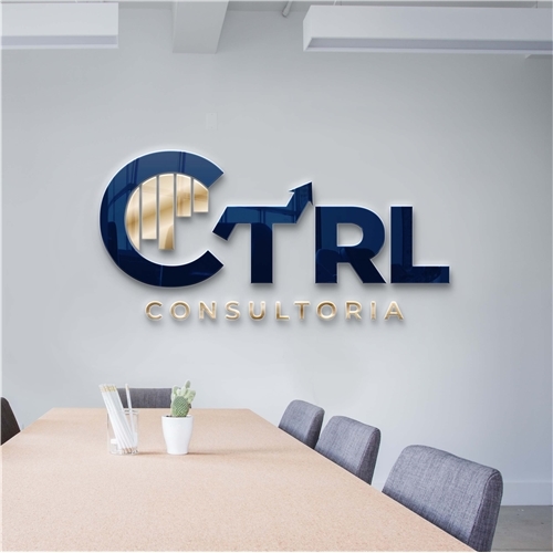 CTRL Consultoria | Criação de Logo e Papelaria (6 itens) Para Tecno...