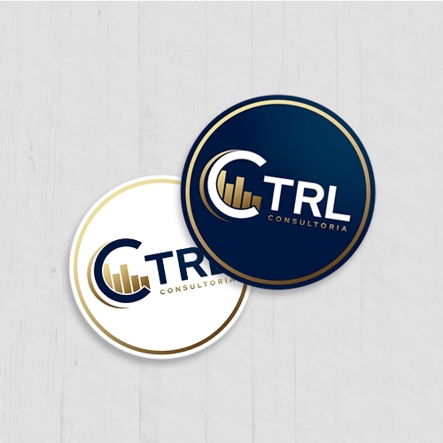 CTRL Consultoria | Criação de Logo e Papelaria (6 itens) Para Tecno...