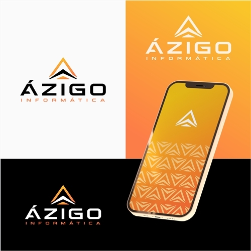 Ázigo | Criação de Logo e Papelaria (6 itens) Para Tecnologia & Cie...