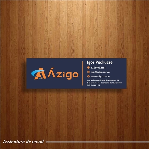 Ázigo | Criação de Logo e Papelaria (6 itens) Para Tecnologia & Cie...