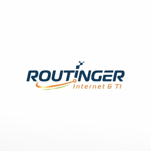 Routinger Internet e ti | Criação de Logo Para Tecnologia & Ciencias