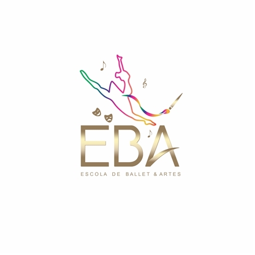 EBA - Escola de Ballet e Artes | Criação de Logo Para Artes, Música...