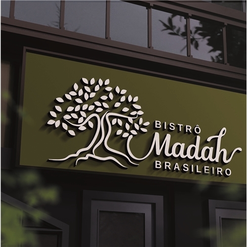Madah Bistrô Brasileiro | Criação de Logo Para Alimentos & Bebidas