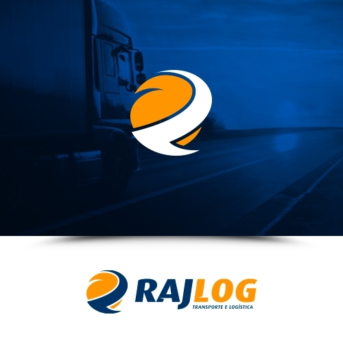 Rajlog | Criação de Logo Para Logística, Entrega & Armazenamento