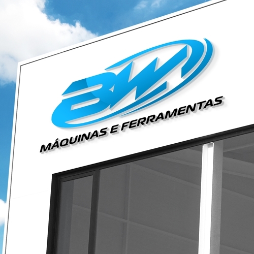 BW MÁQUINAS E FERRAMENTAS | Criação de Modernizar Logo Para Constru...