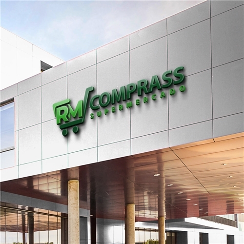 RM Comprass | Criação de Logo Para Alimentos & Bebidas