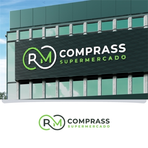 RM Comprass | Criação de Logo Para Alimentos & Bebidas