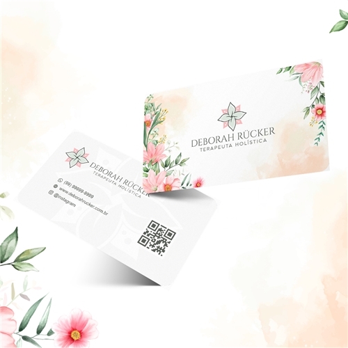 Deborah Rücker | Criação de Logo e Cartao de Visita Para Outros