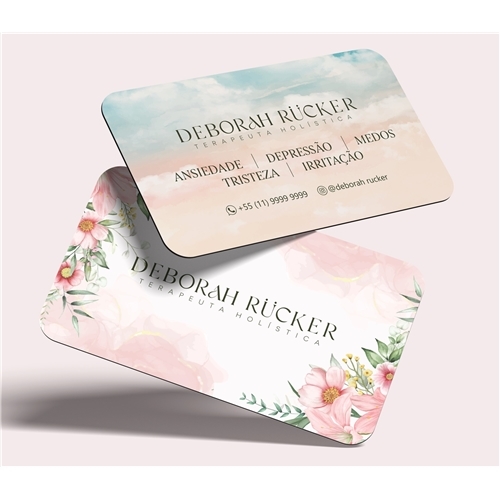 Deborah Rücker | Criação de Logo e Cartao de Visita Para Outros