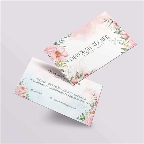 Deborah Rücker | Criação de Logo e Cartao de Visita Para Outros