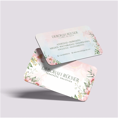 Deborah Rücker | Criação de Logo e Cartao de Visita Para Outros