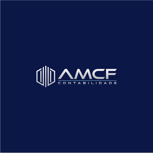 Logo Amcf AMCF Contabilidade | Criação de Logo e Papelaria (6 itens) Para Con...