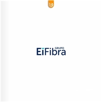 GRUPO EI FIBRA, Logo e Identidade, Computador & Internet