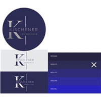 KISCHENER Advocacia e Consultoria Jurídica , Logo e Identidade, Advocacia e Direito