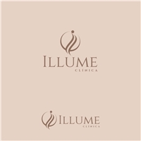 Illume Clínica, Logo e Identidade, Saúde & Nutrição