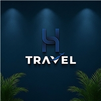  logo H VIAGENS, Kit com 6 Layouts de Post para Redes Sociais (Facebook, Instagram e etc) + Capa de Facebook, Viagens & Lazer