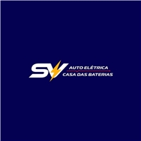 S V Auto elétrica e casa das baterias  ou S V auto elétrica e em baixo e letras menores escrito o que mexo , Papelaria (6 itens), Automotivo