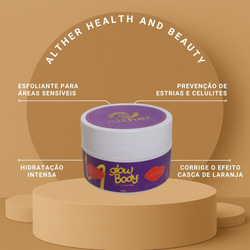 GLOW BODY BUMBUM ESFOLIANTE CHANTILLY  250G