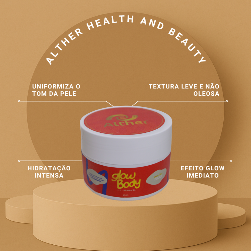 GLOW BODY BUMBUM  POLPA HIDRATANTE 250G