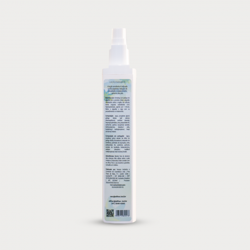 LOÇÃO EMOLIENTE PARA PÉS 300ML