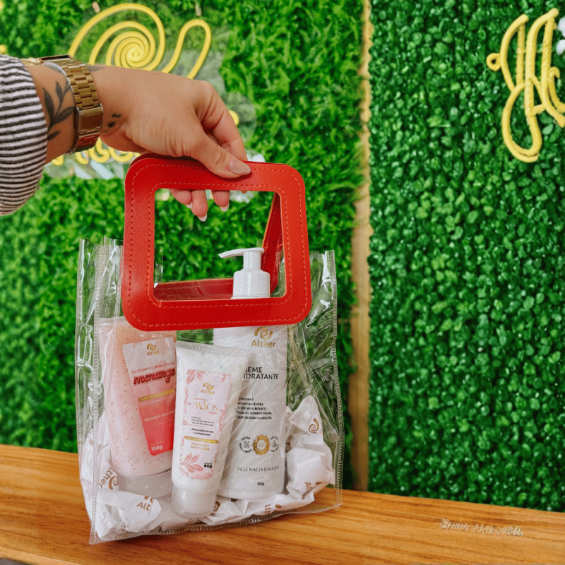 Kit Toque de Amor ALTHER | Hidratante Corporal + Creme para Mãos + Brinde