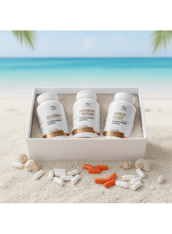 Kit Bem-Estar Total – Corpo, Sono & Energia