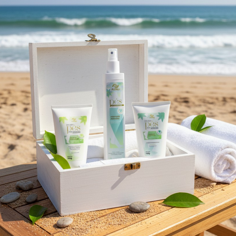 Kit SPA dos Pés – Pés Lisos, Suaves e Renovados