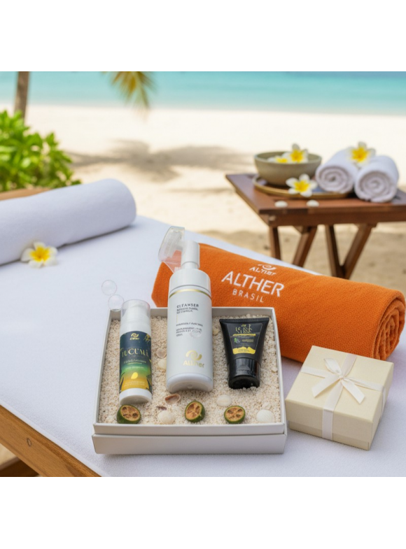  Kit Skincare Essencial - Limpeza, Controle da Oleosidade & Renovação