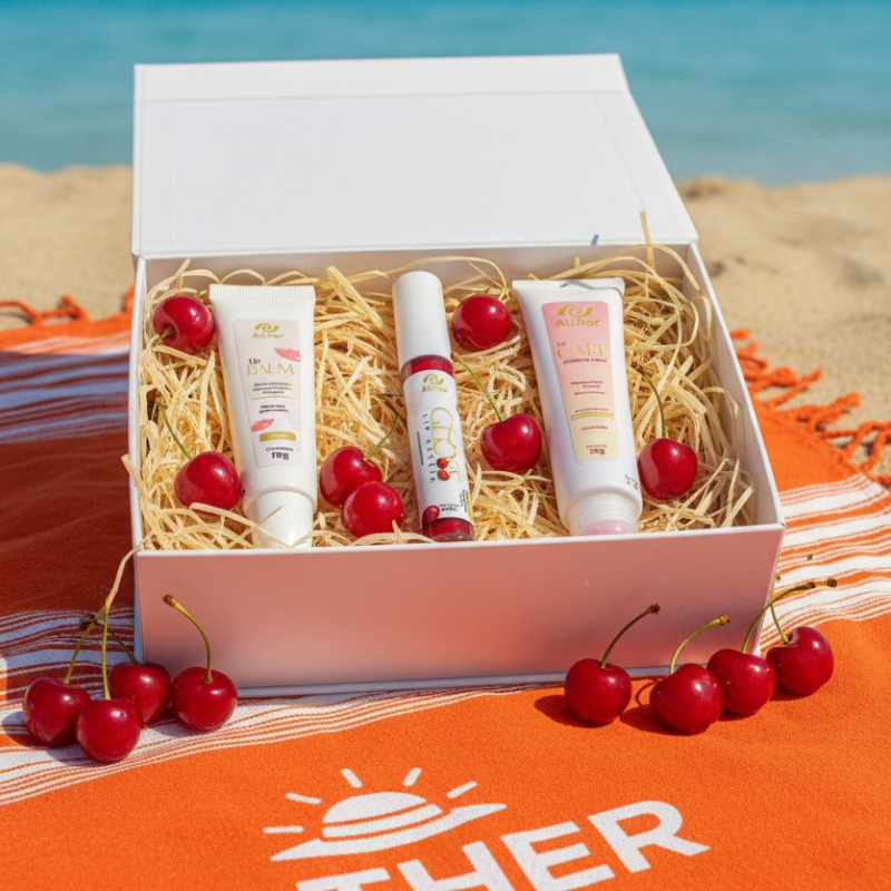 Kit Labial  ALTHER – Hidratação, Volume e Lábios Sem Ressecamento