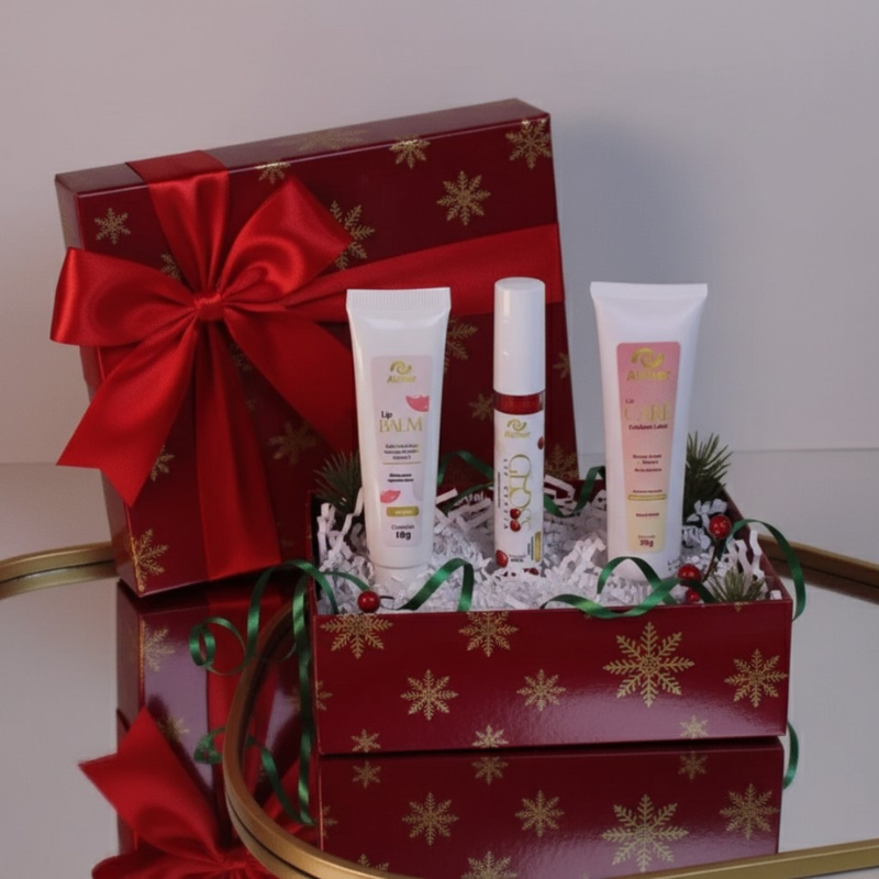 Kit Labial  ALTHER – Hidratação, Volume e Lábios Sem Ressecamento