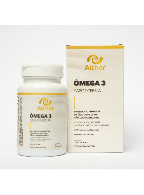 ÔMEGA 3 SABOR CEREJA 