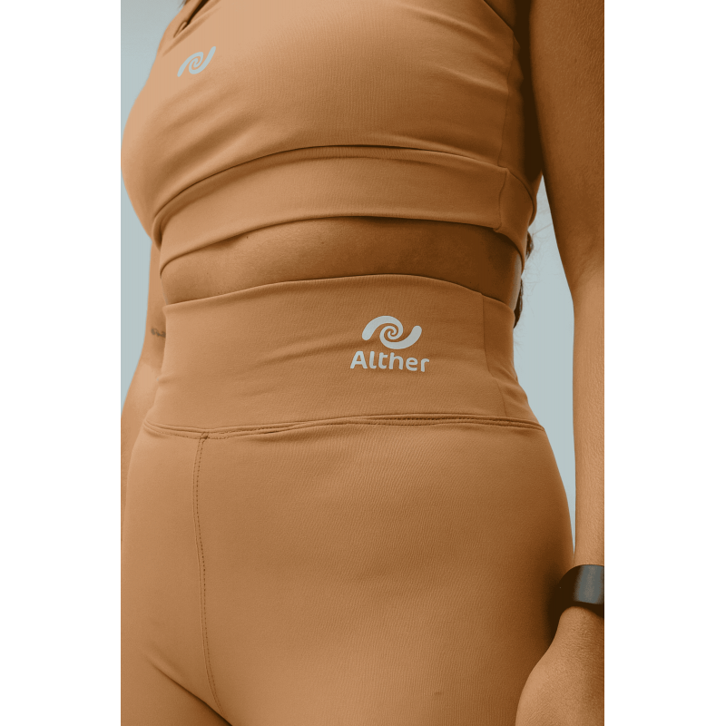 CONJUNTO TOP + LEGGING LARANJA