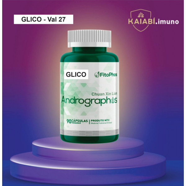 Andrographis GLICO  Val 27 - 90 Cápsulas
